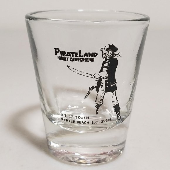 Vintage Pirate Land Shot Glass (Myrtle Beach) #S020 - Picture 1 of 4